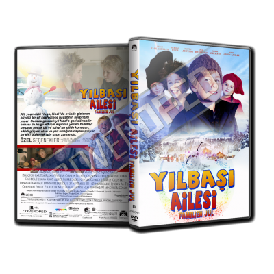 Yılbaşı Ailesi - Familien Jul Cover Tasarımı